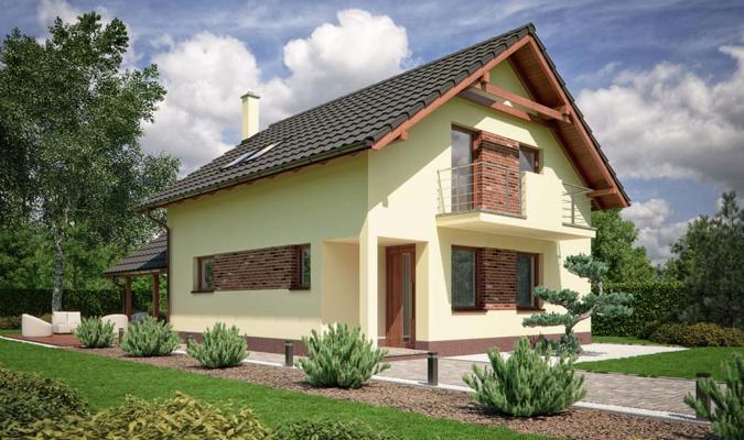 Projekty rodinných domov - RD 102