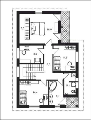 rd-201-projekt-uzkeho-poschodoveho-domu-poschodie