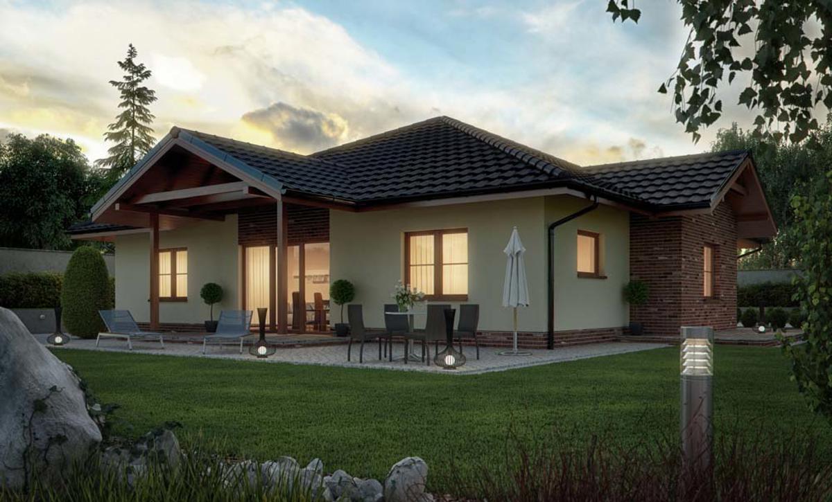 Veľký Bungalov s garážou RD 301