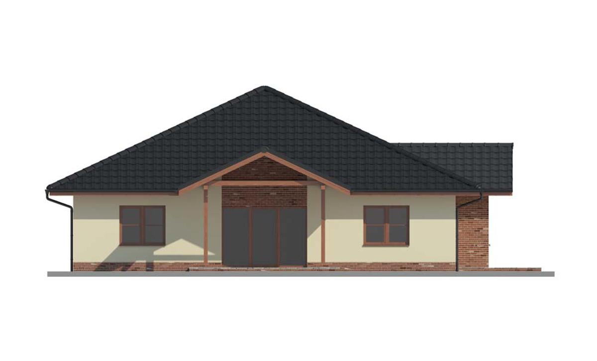 Veľký Bungalov s garážou RD 301