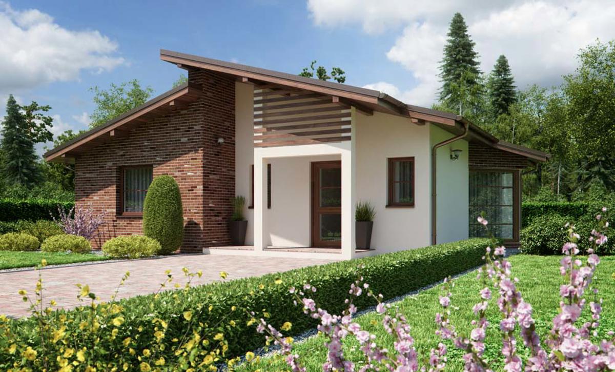 Prízemný dom - Bungalov RD 302