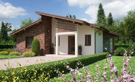Prízemný dom - Bungalov RD 302