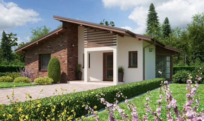 Prízemný dom - Bungalov RD 302