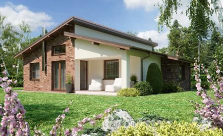 Prízemný dom - Bungalov RD 302