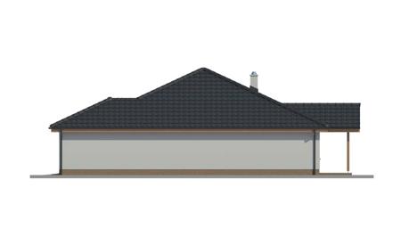 Projekt Bungalovu s garážou RD 303