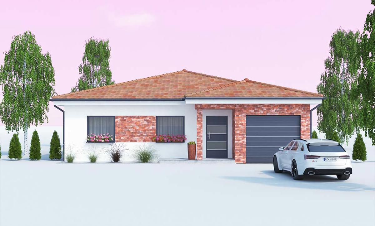 Projekt Bungalovu RD 306