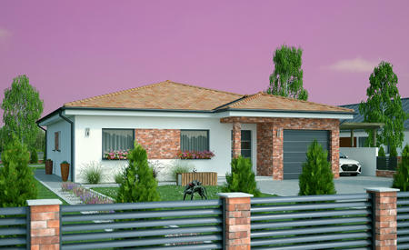 Projekt Bungalovu RD 306