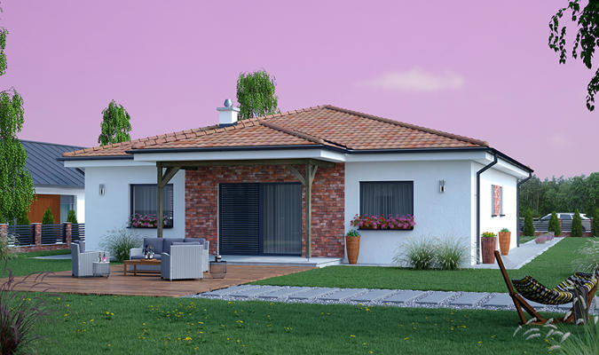 Projekt Bungalovu RD 306