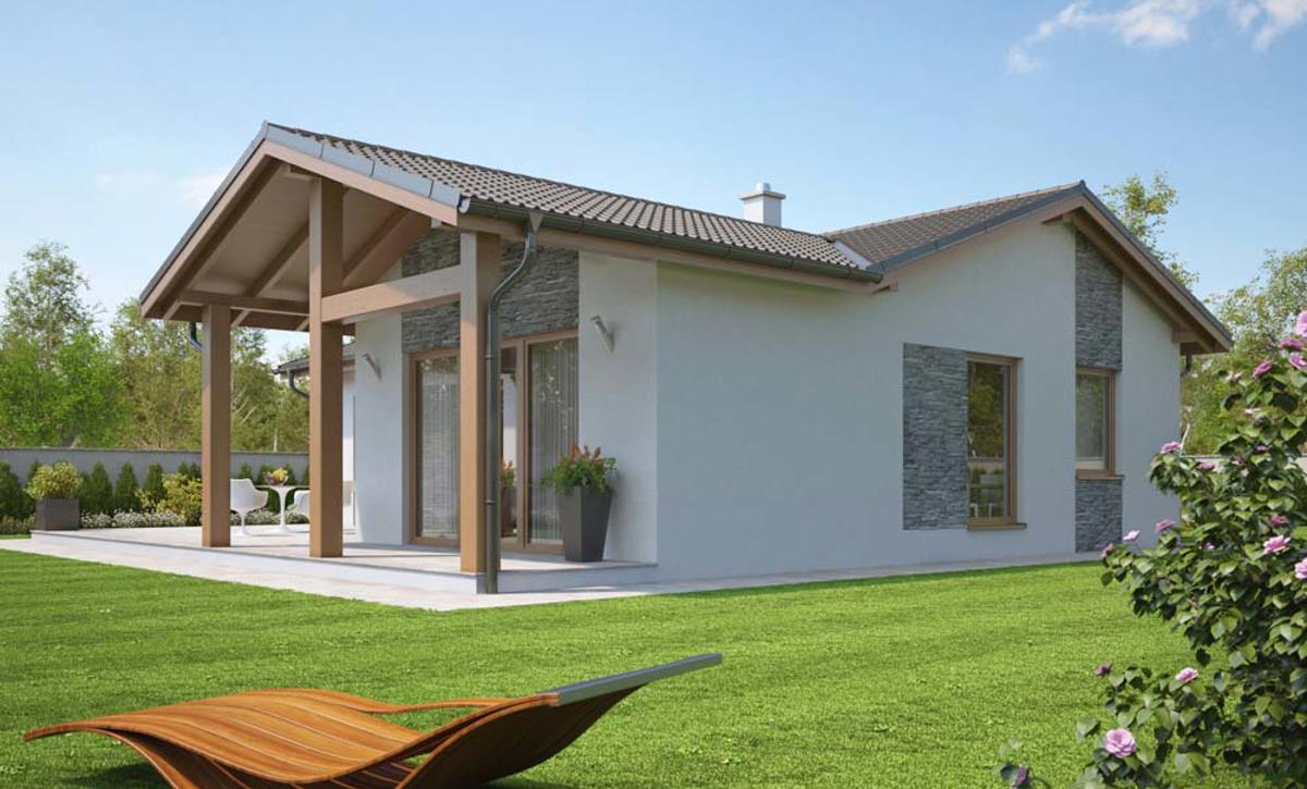 Projekty domov - Bungalov RD 307
