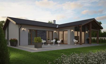 Projekty domov - Bungalov RD 307