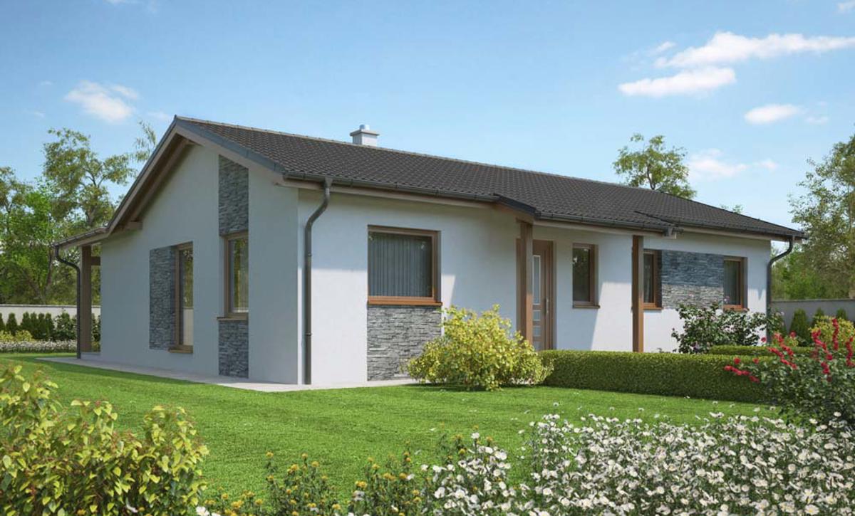 Projekty domov - Bungalov RD 307