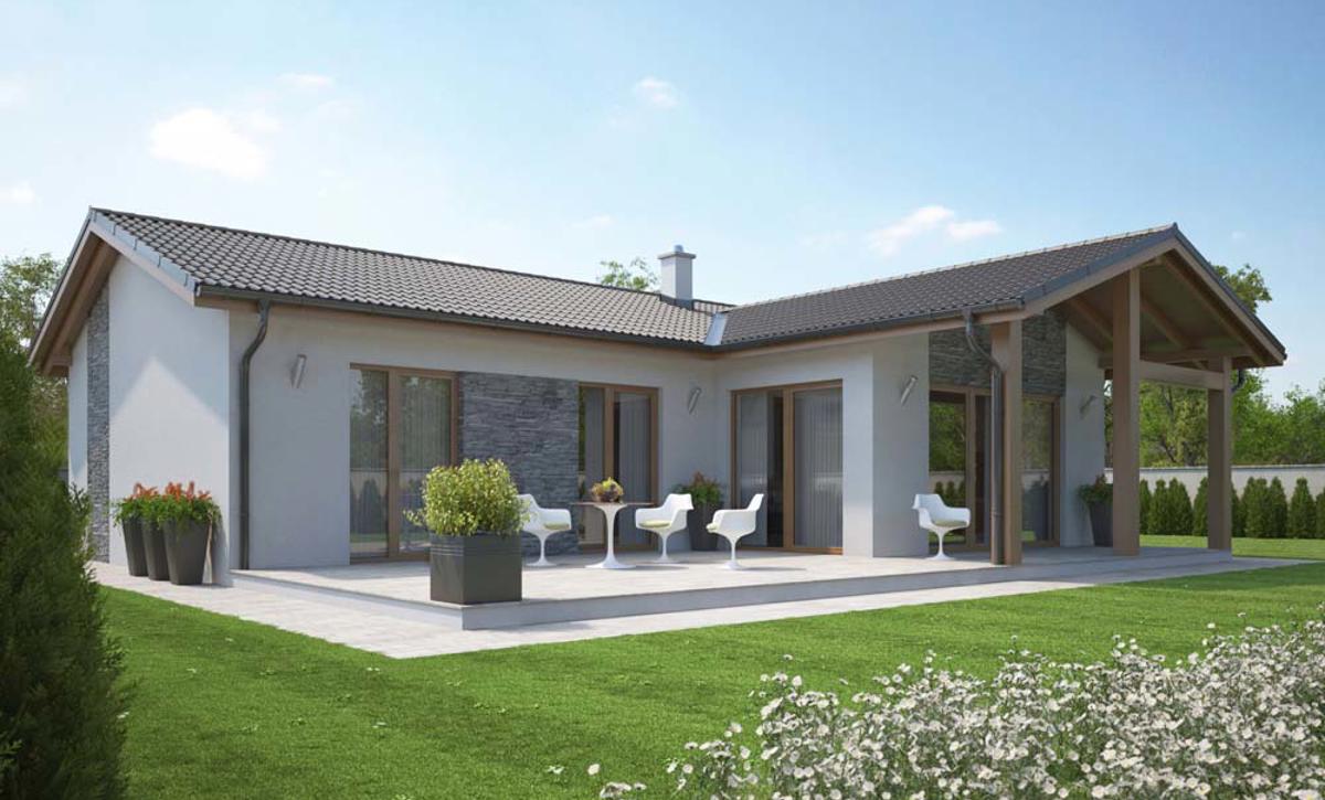 Projekty domov - Bungalov RD 307