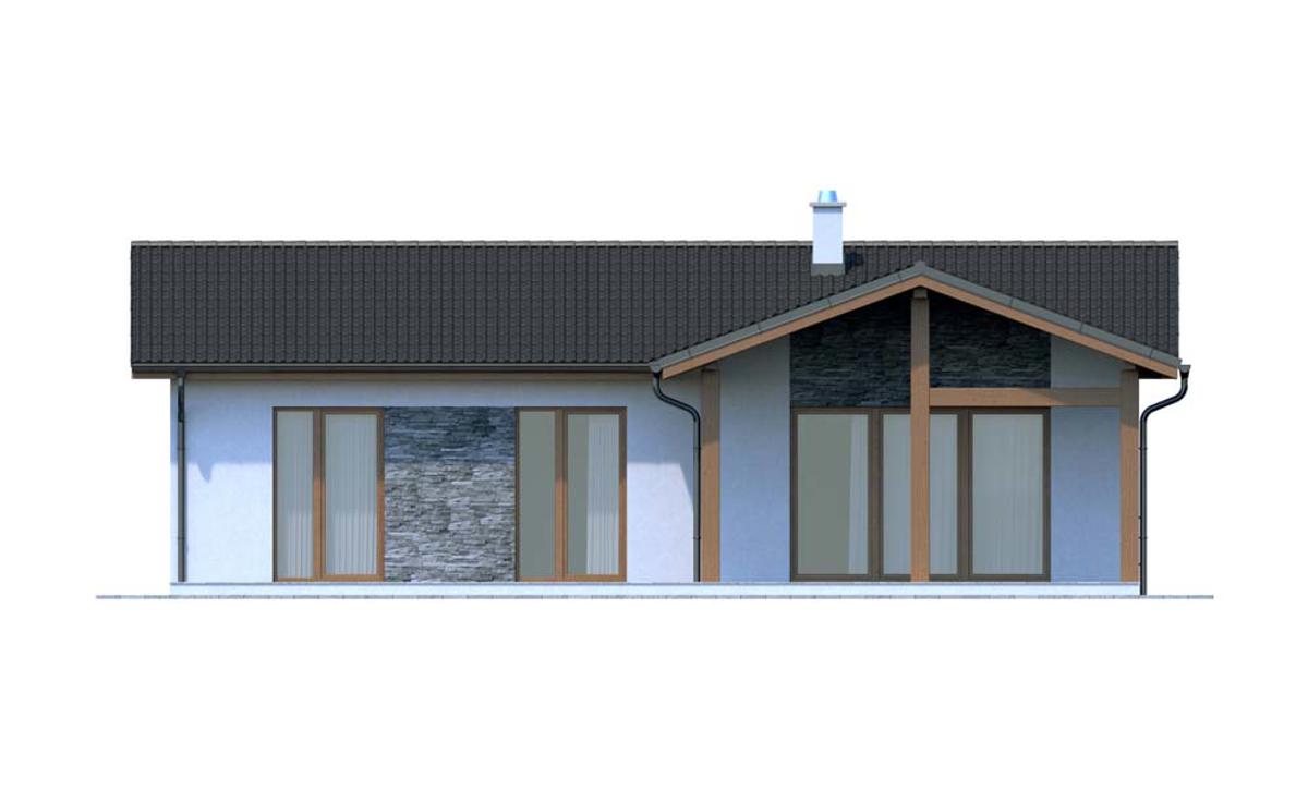 Projekty domov - Bungalov RD 307