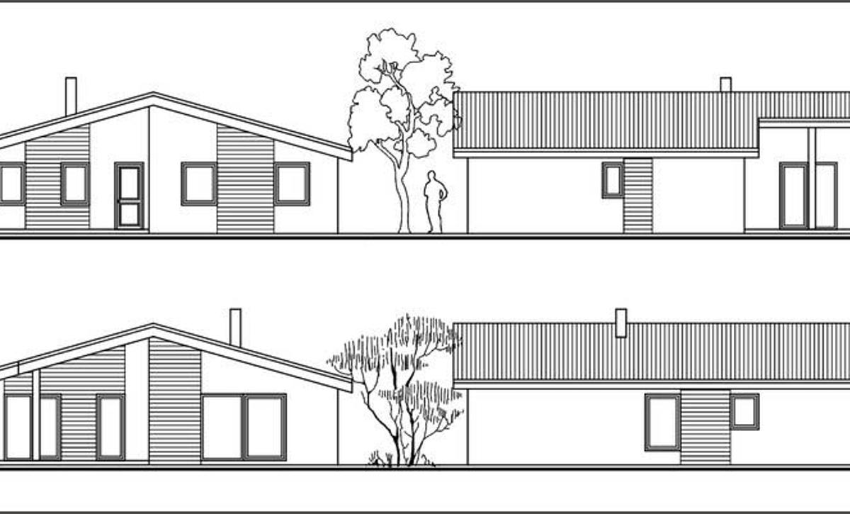Projekt do L - Bungalov RD 308