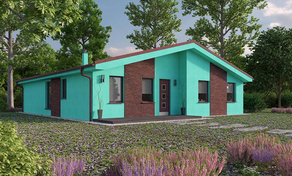Projekt do L - Bungalov RD 308