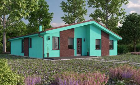 Projekt do L - Bungalov RD 308