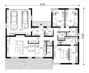 rd-310-moderny-bungalov-pultova-strecha-podorys