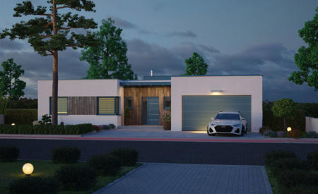  Dom s plochou strechou RD 311
